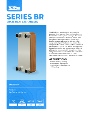 FloFab's BR Braze Heat Exchanger Datasheet Thumbnail