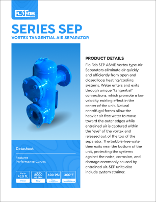 FloFab's HVAC Pumps SEP-Vortex-Air-Separator_Datasheet_thumbnail