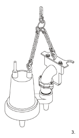 FloFab's Base Elbow Installation Instruction: 3. Chain Attached
